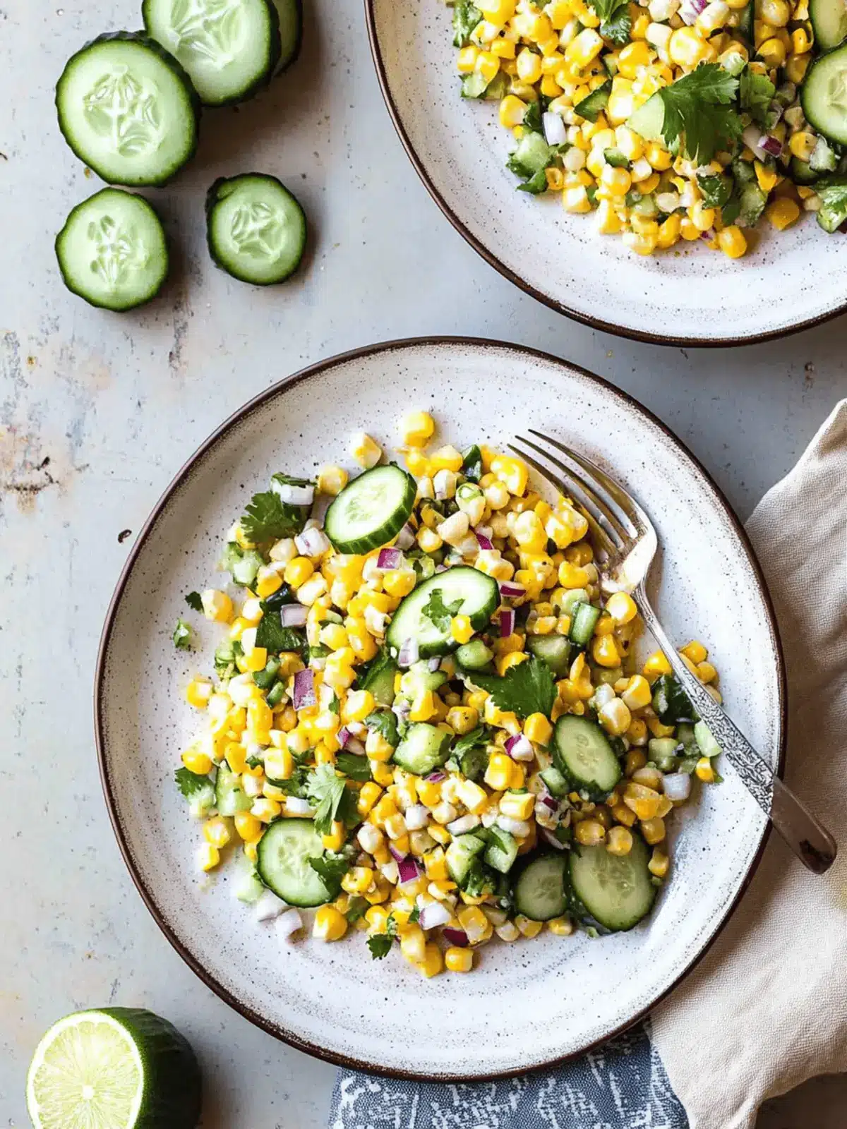 Mexican Street Corn Salad with Cucumber: A Refreshing Twist 4 Mexican Street Corn Salad with Cucumber