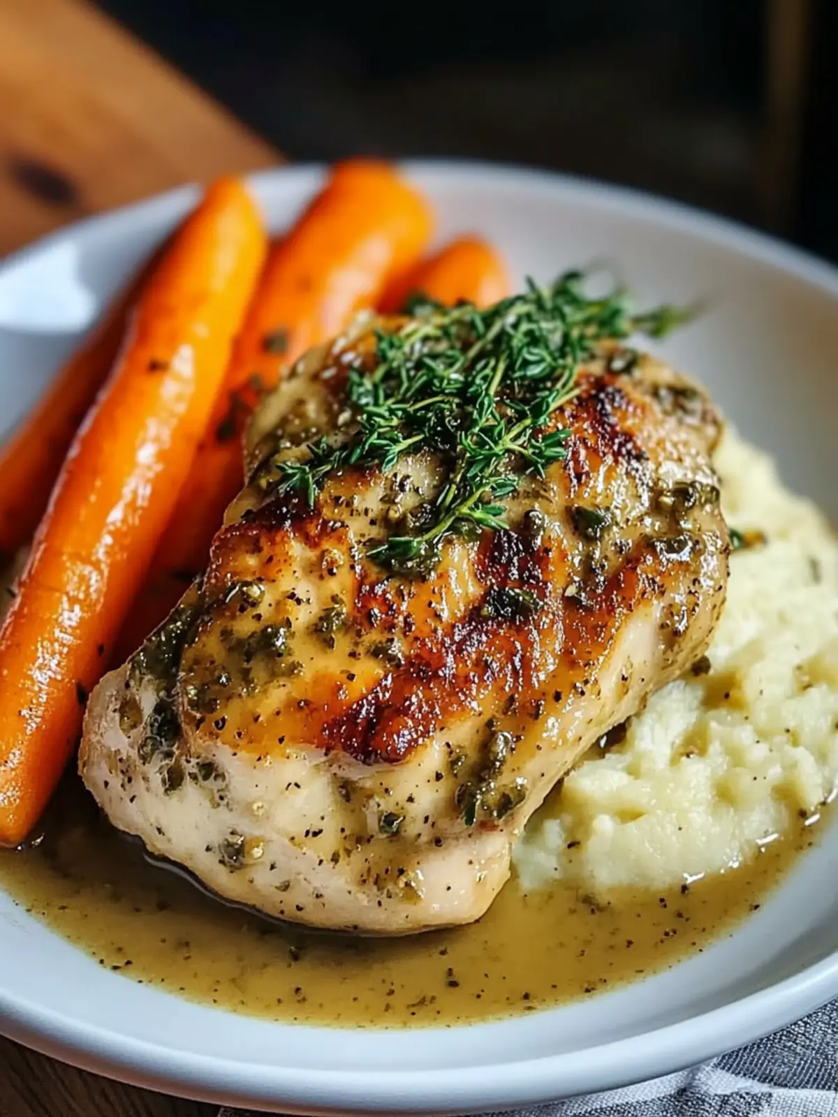 Garlic Herb Chicken & Carrot Plate for Easy Weeknight Joy 4 Garlic Herb Chicken & Carrot Plate
