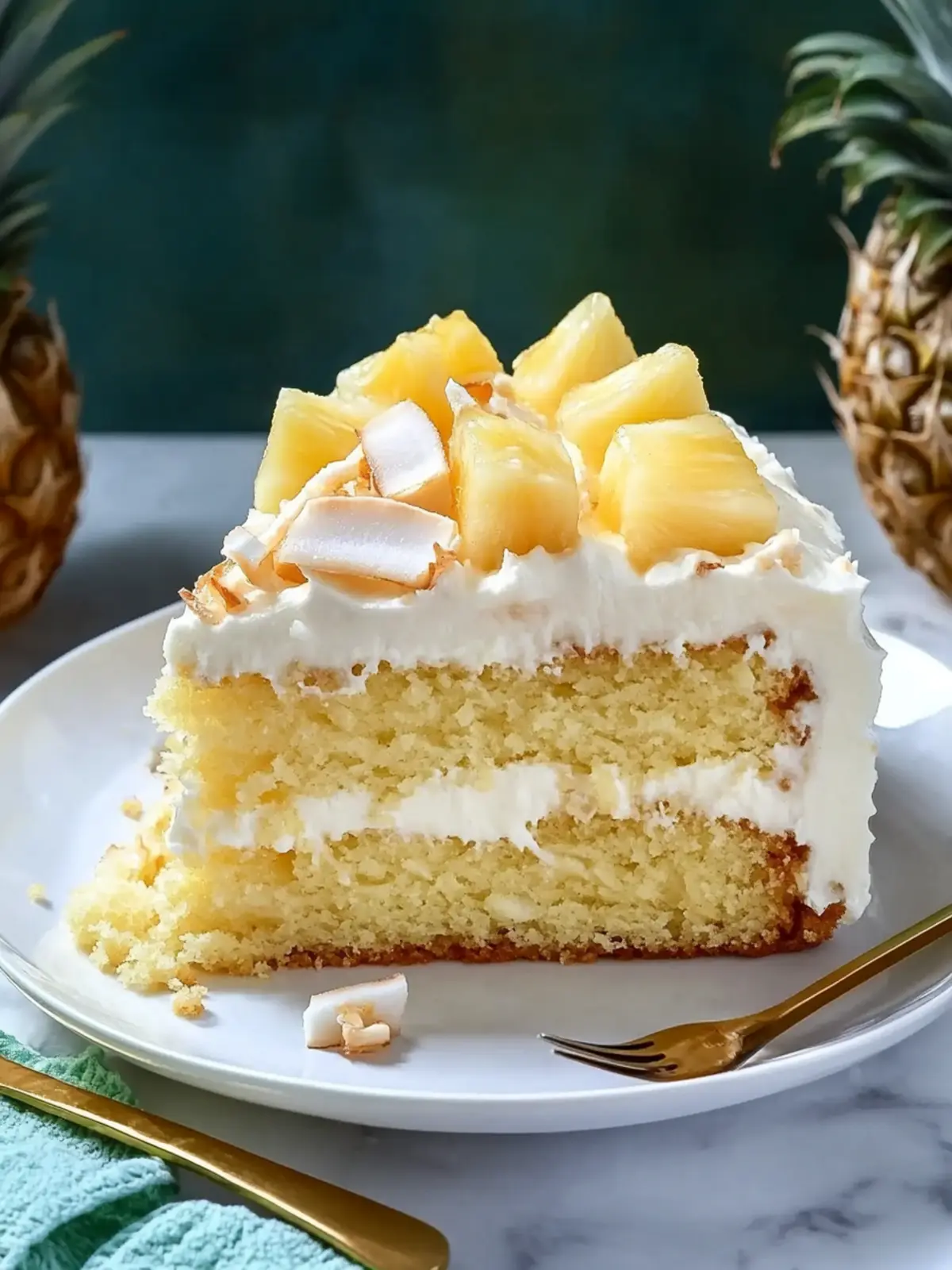 Pineapple Coconut Dream Cake Recipe for a Tropical Escape 3 Pineapple Coconut Dream Cake Recipe