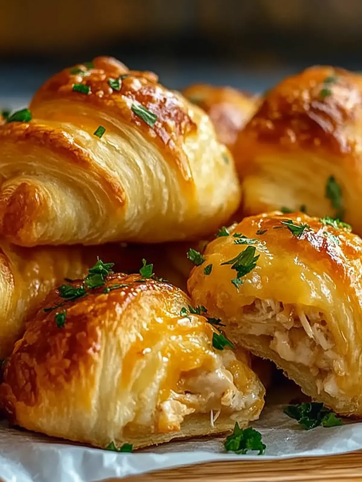 Cheesy Chicken Stuffed Crescent Rolls for Cozy Family Nights 2 Cheesy Chicken Stuffed Crescent Rolls