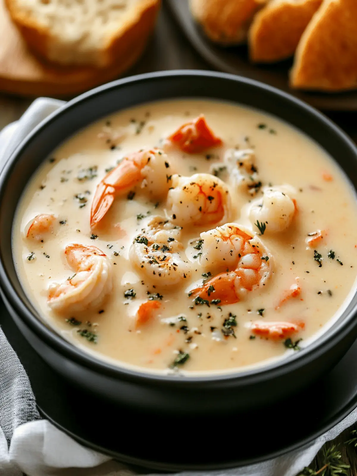Savor the Comfort of Crab and Shrimp Seafood Bisque at Home 3 Crab and Shrimp Seafood Bisque