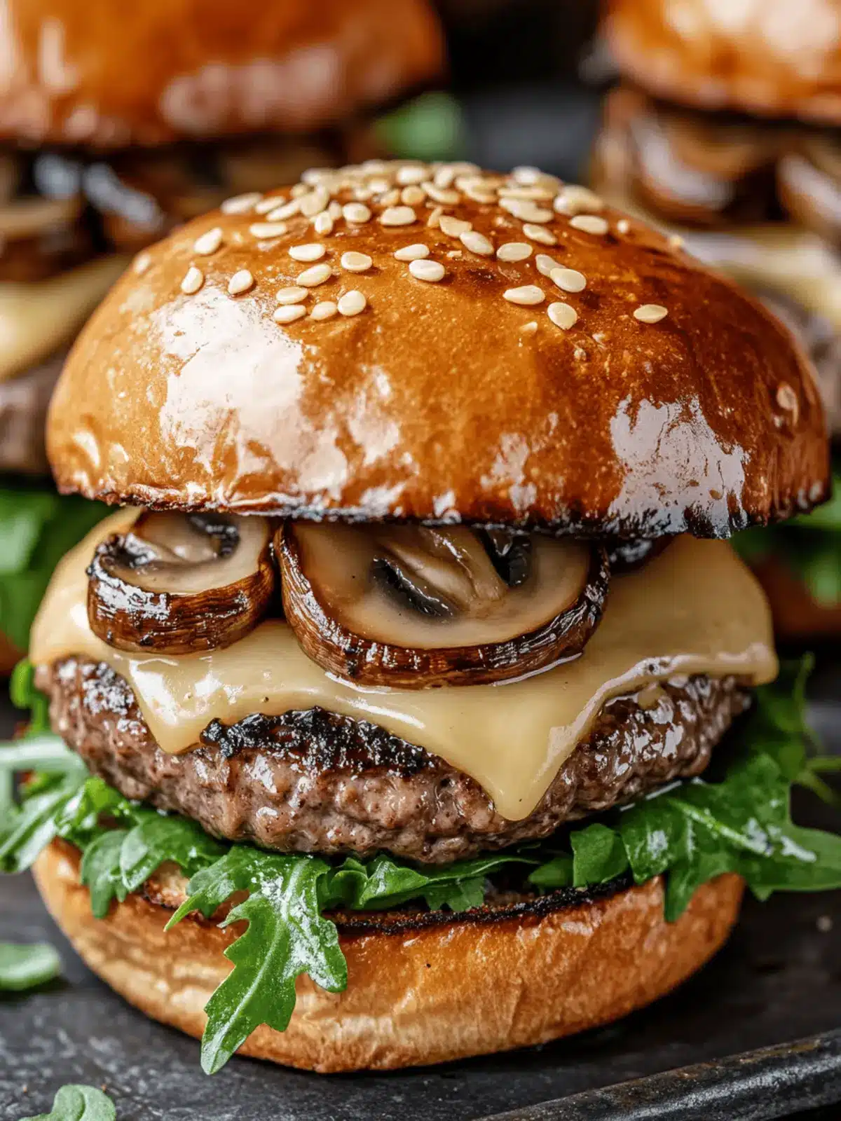 Savory Mushroom & Swiss Burger Sliders for Epic Gatherings 3 Savory Mushroom & Swiss Burger Sliders
