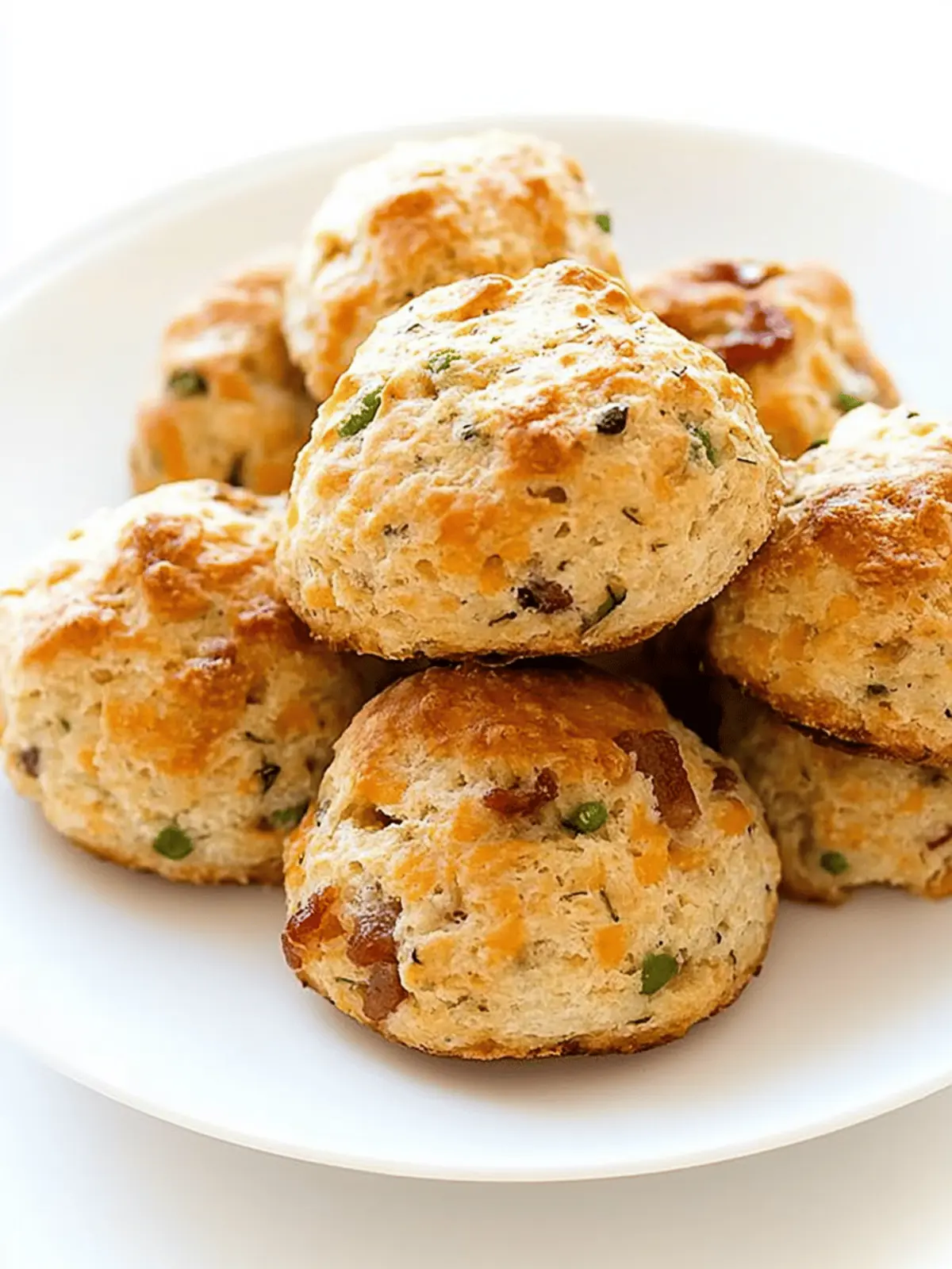 Flaky Bacon Cheddar Biscuits Your Family Will Love 2 Bacon Cheddar Biscuits