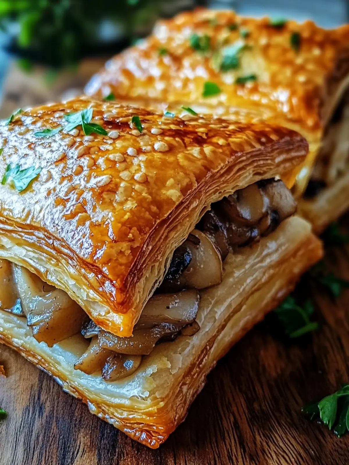 Savory Chicken and Mushroom Puff Pastry You'll Crave Tonight 4 Savory Chicken and Mushroom Puff Pastry