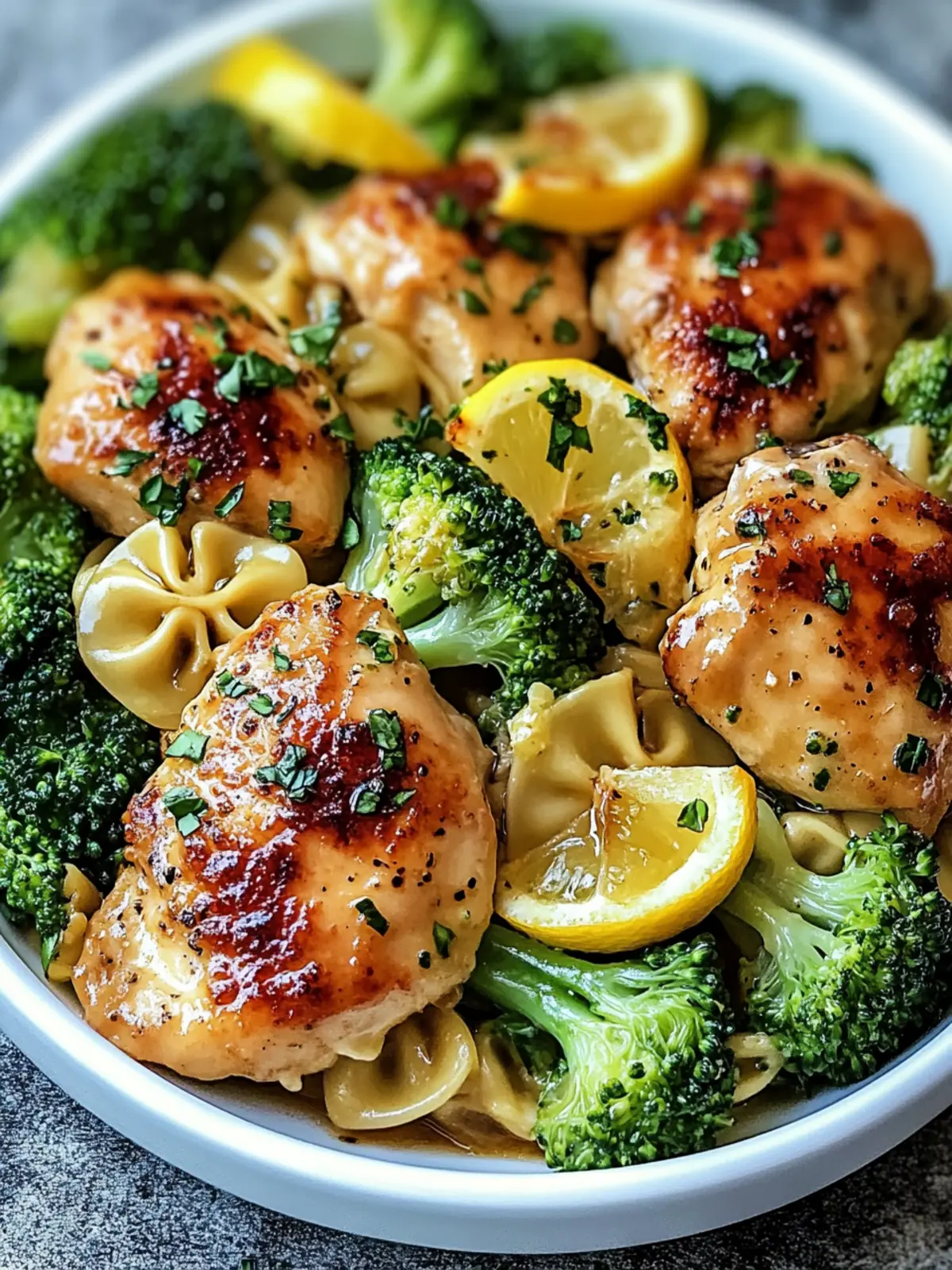 Cowboy Butter Lemon Bowtie Chicken with Broccoli in 40 Minutes 2 Cowboy Butter Lemon Bowtie Chicken with Broccoli Today