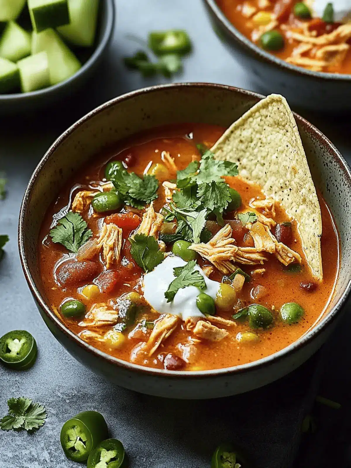 Savory Crockpot Buffalo Chicken Chili for Cozy Nights 3 Crockpot Buffalo Chicken Chili