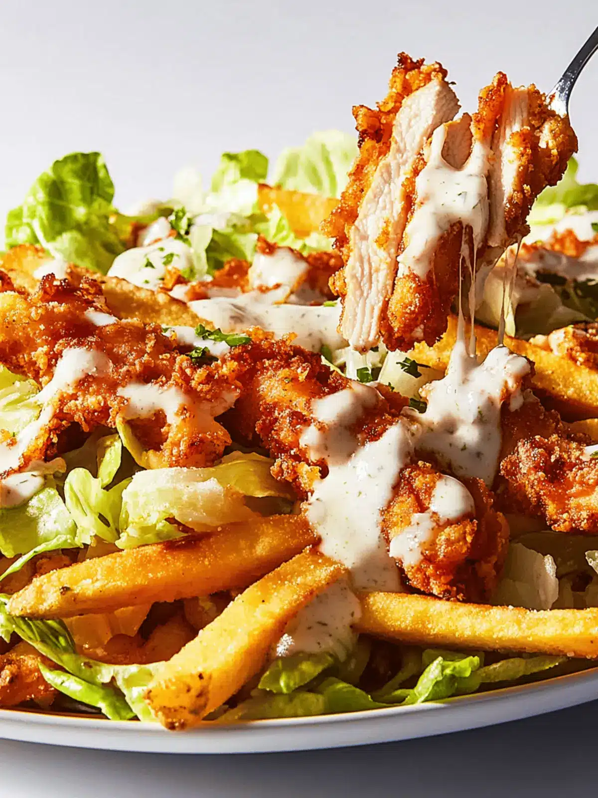Satisfy Your Cravings with Loaded Chicken Caesar Fries 2 Chicken Caesar Fries