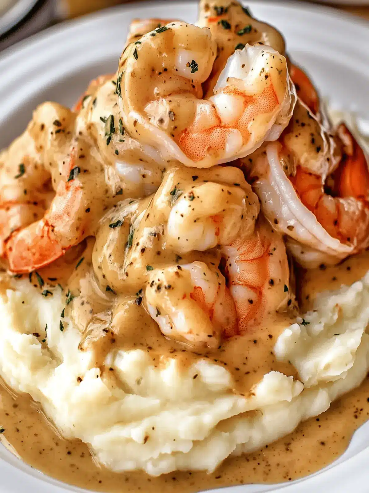 Creamy Garlic Shrimp Over Mashed Potatoes for Easy Comfort Cooking 2 Creamy Garlic Shrimp Over Mashed Potatoes