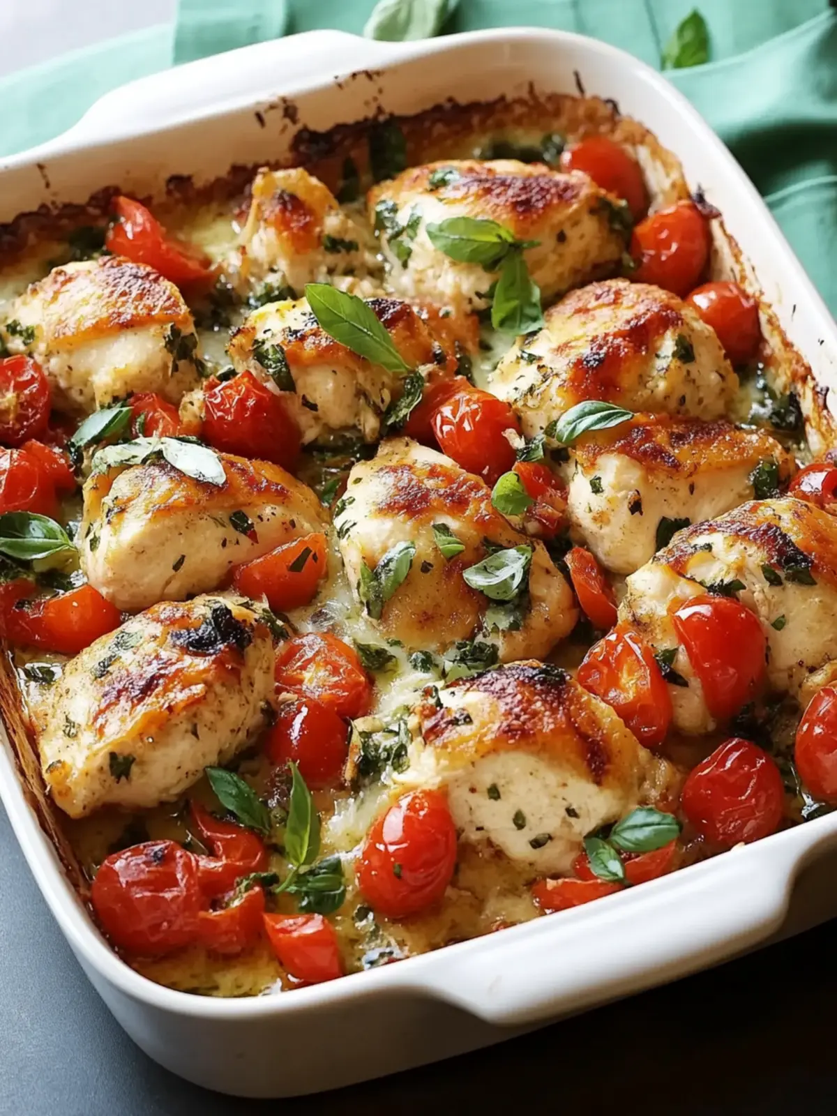 Bruschetta Chicken Bake: A Flavor-Packed One-Pan Wonder 4 Bruschetta Chicken Bake
