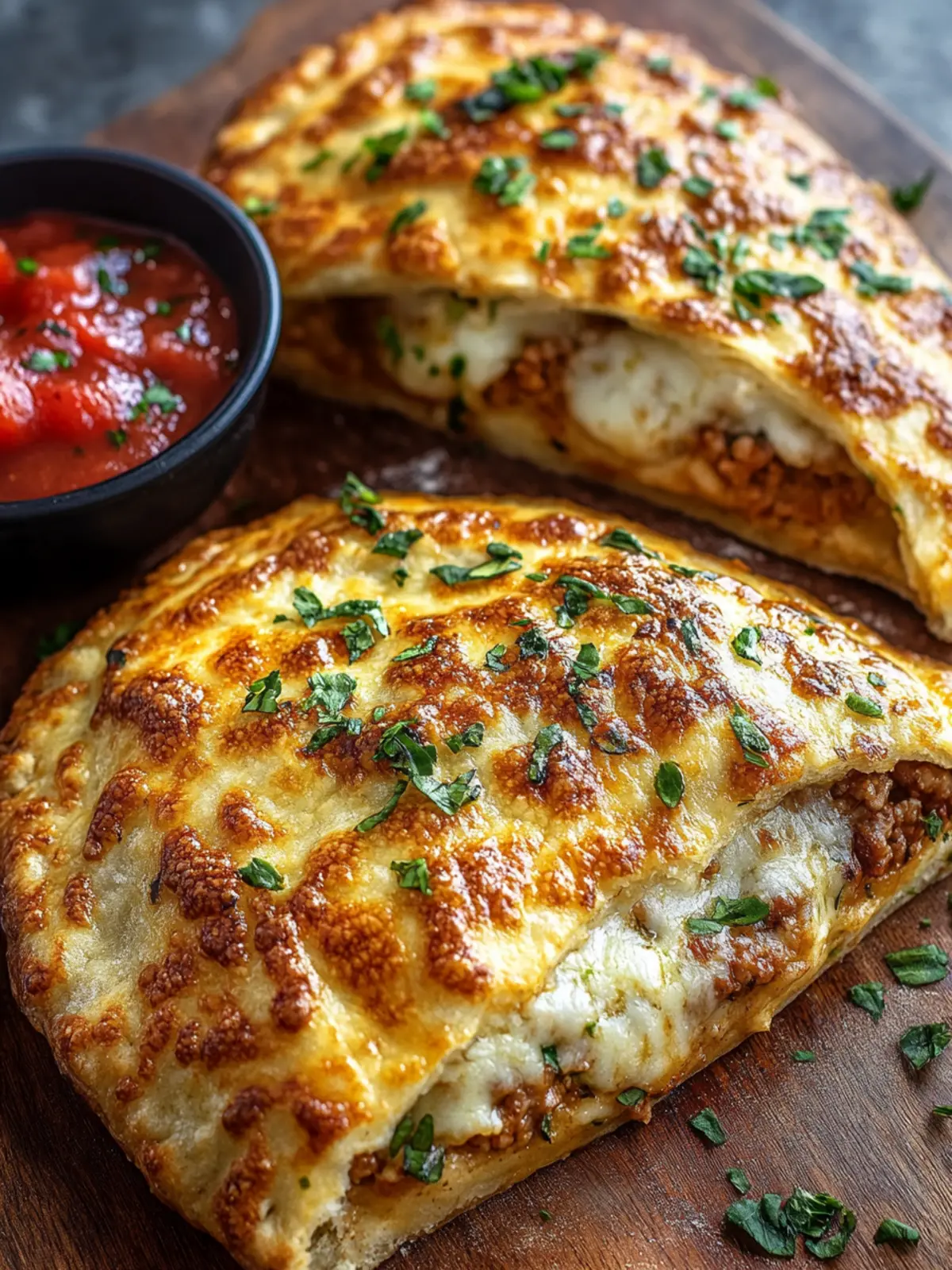 High-Protein Keto Calzone: Your New Favorite Quick Dinner 2 High-Protein Keto Calzone