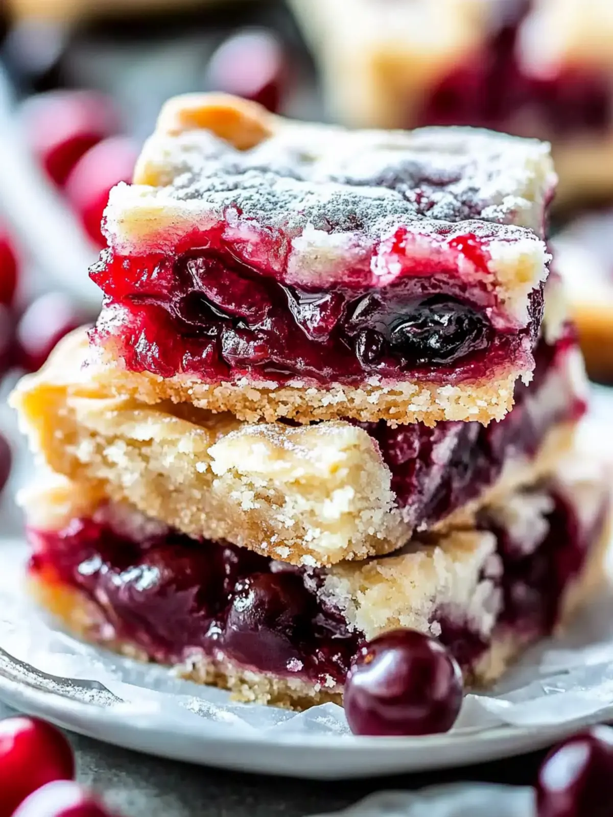 Christmas Cherry Bars: Sweet Holiday Cheer in Every Bite 2 Christmas Cherry Bars