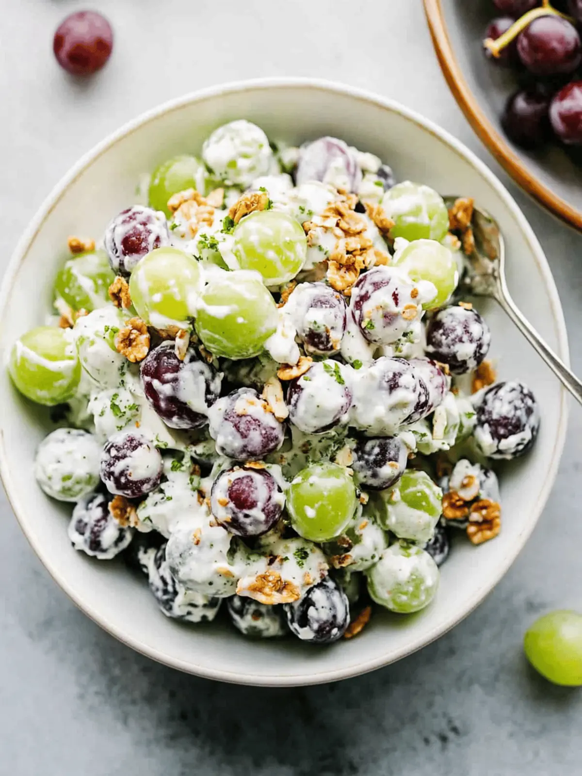 Deliciously Creamy Grape Salad Recipe Everyone Will Love 4 Creamy Grape Salad Recipe