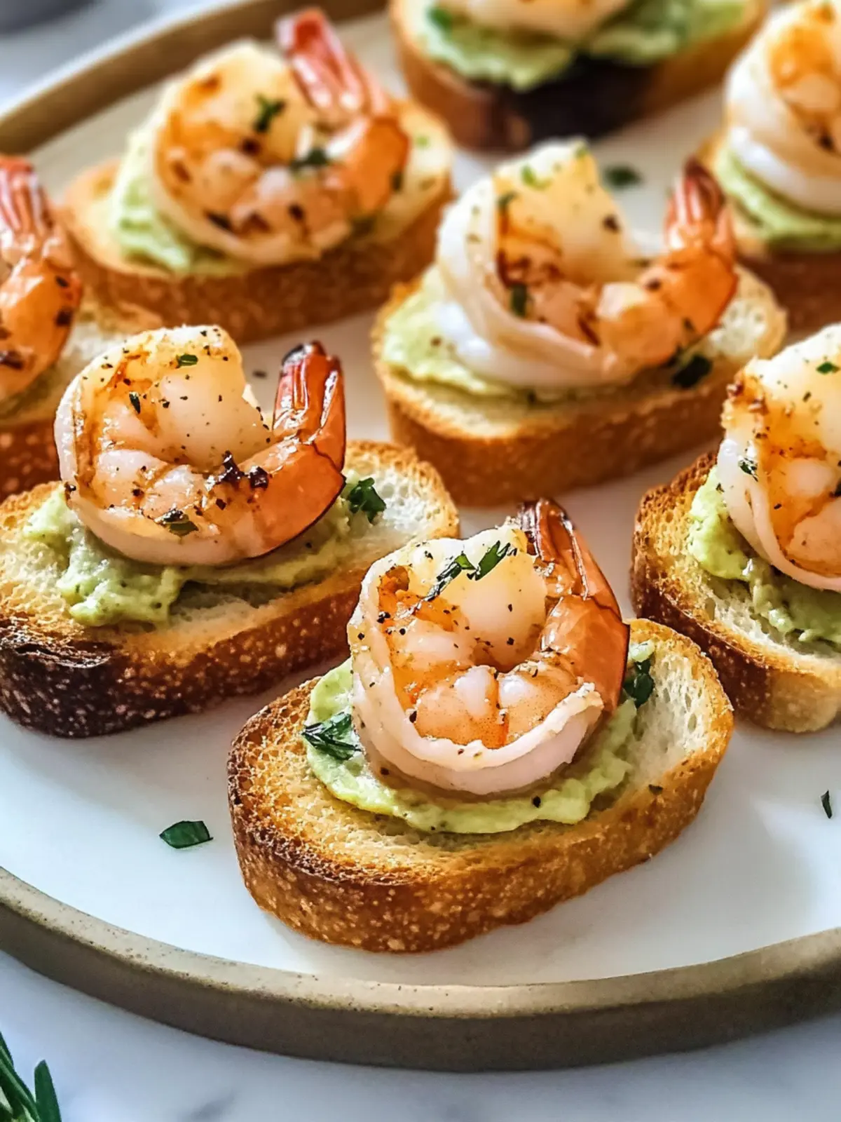 Garlic Shrimp Crostini: Quick and Delicious Appetizer Magic 4 Garlic Shrimp Crostini