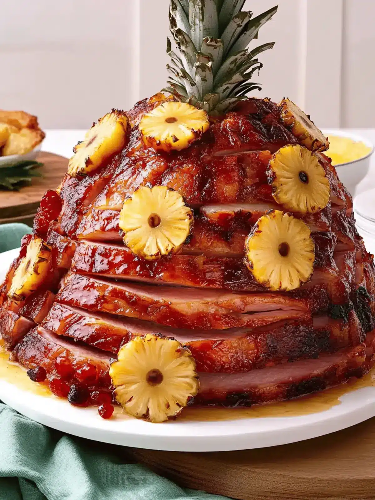 Sweet and Savory Pineapple Ham Spiral Ham Recipe You ll Love 2 Pineapple Ham (Spiral Ham Recipe)
