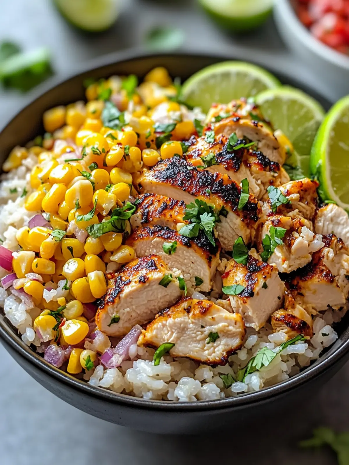 Easy Street Corn Chicken Rice Bowl: Quick Flavor Heaven 2 Easy Street Corn Chicken Rice Bowl