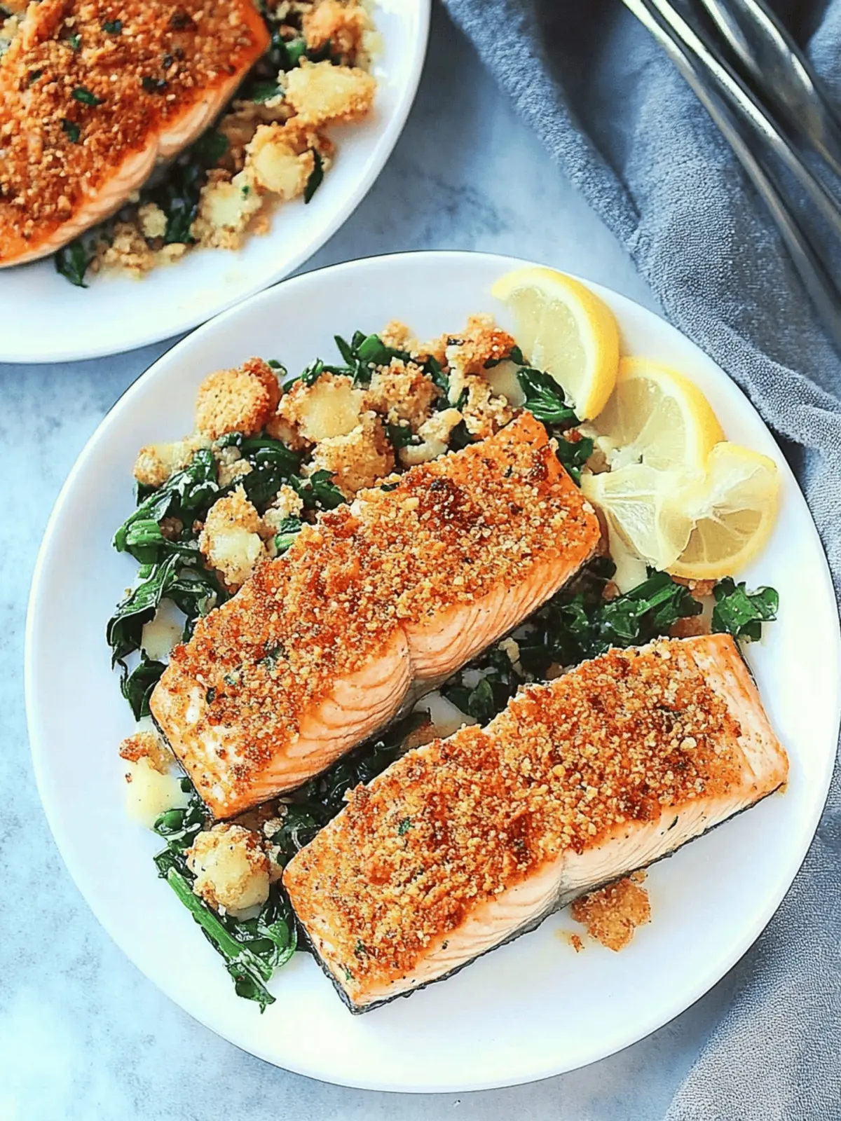 Garlic Parmesan Crusted Salmon: Easy 15-Minute Gourmet Delight 3 Garlic Parmesan Crusted Salmon