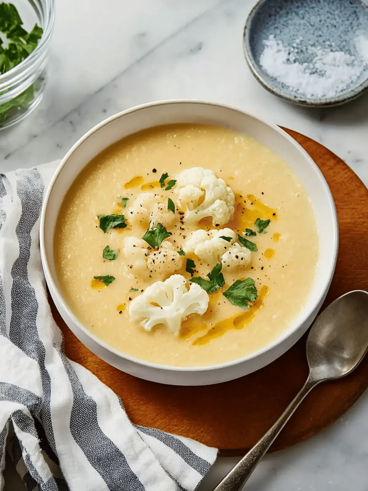 Silky Creamy Cauliflower Soup Ready in Just 40 Minutes 2 Creamy Cauliflower Soup