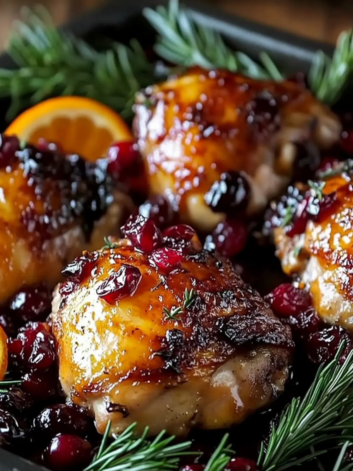 Baked Orange Cranberry Chicken Thighs for Flavorful Family Dinners 3 Baked Orange Cranberry Chicken Thighs