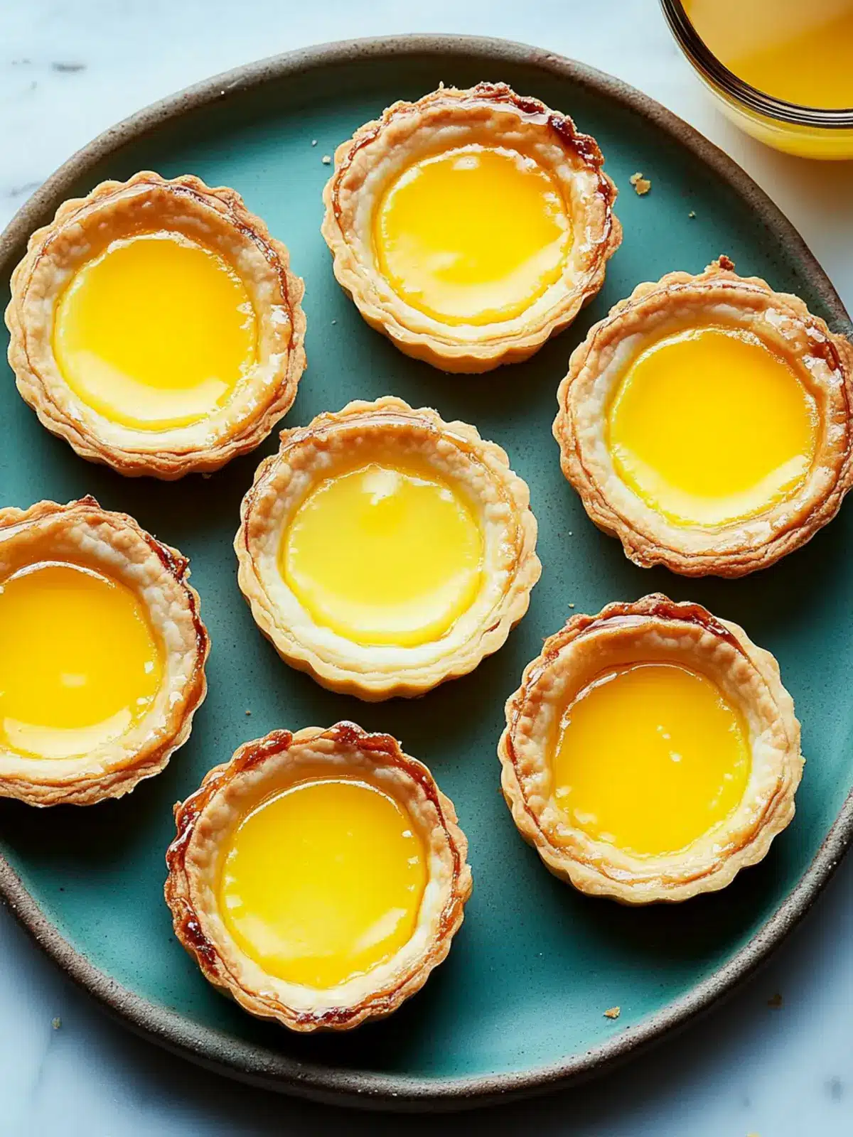 Delicious Chinese Egg Tarts: A Homemade Dessert Delight 2 Chinese Egg Tarts
