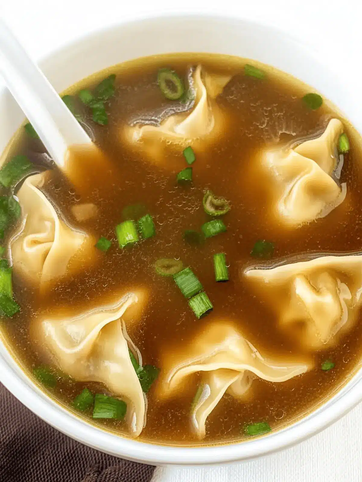 Cozy Up with Homemade Wonton Soup: A Comforting Delight 3 Homemade Wonton Soup