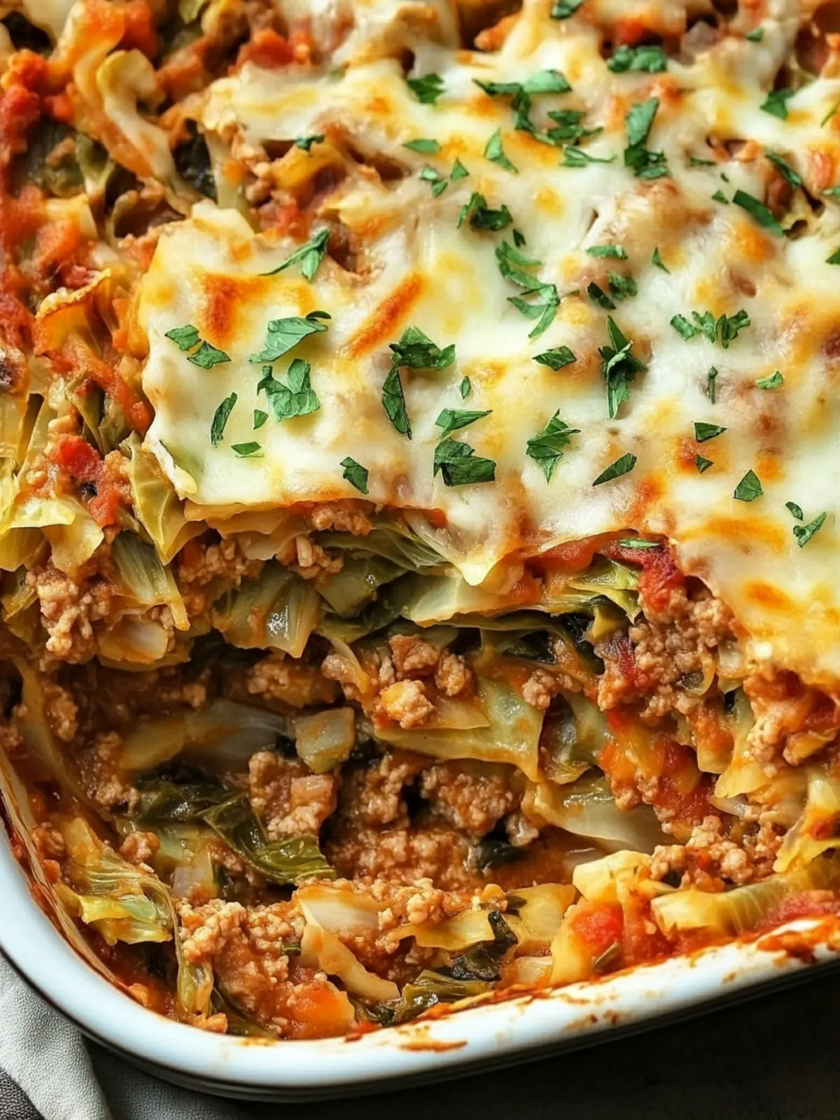 Comforting Unstuffed Cabbage Roll Casserole Your Family Will Love 3 Unstuffed Cabbage Roll Casserole