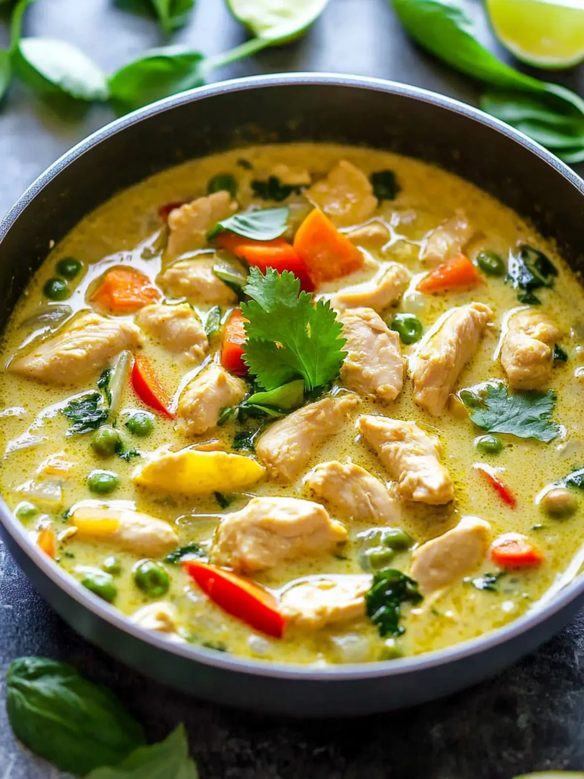 Quick Green Thai Chicken Coconut Curry You ll Crave Again! 2 Green Thai Chicken Coconut Curry