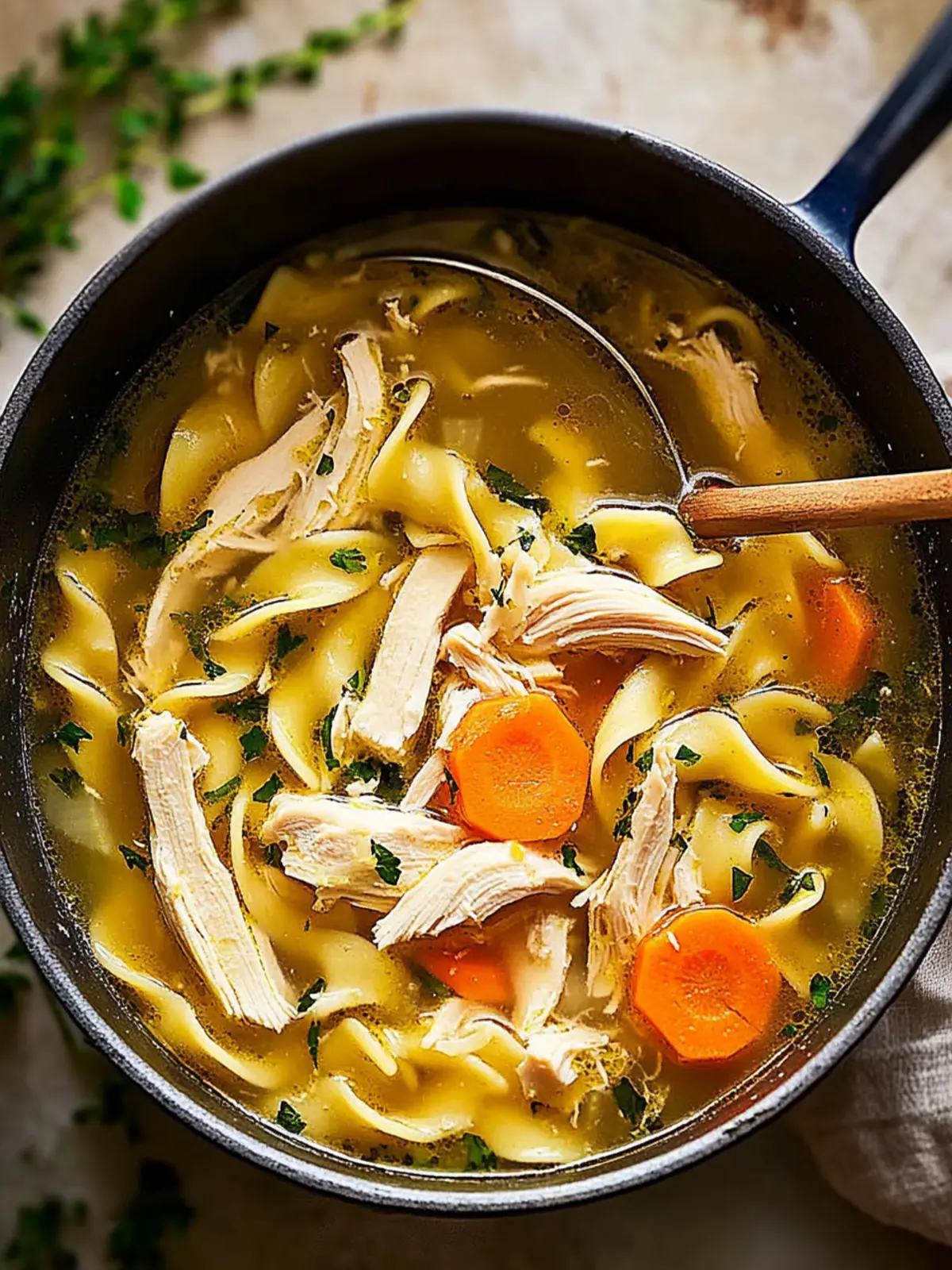 Soul-Soothing Homemade Chicken Noodle Soup for Cozy Nights 2 Homemade Chicken Noodle Soup