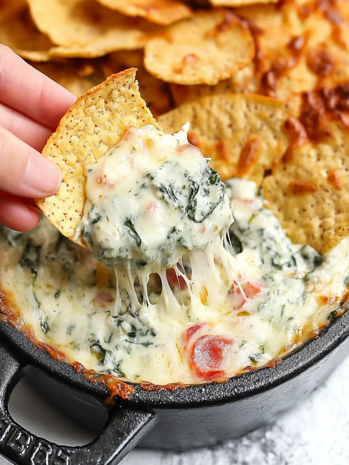 Indulge in Creamy Queso Spinach Dip: Your New Favorite Appetizer 3 Queso Spinach Dip