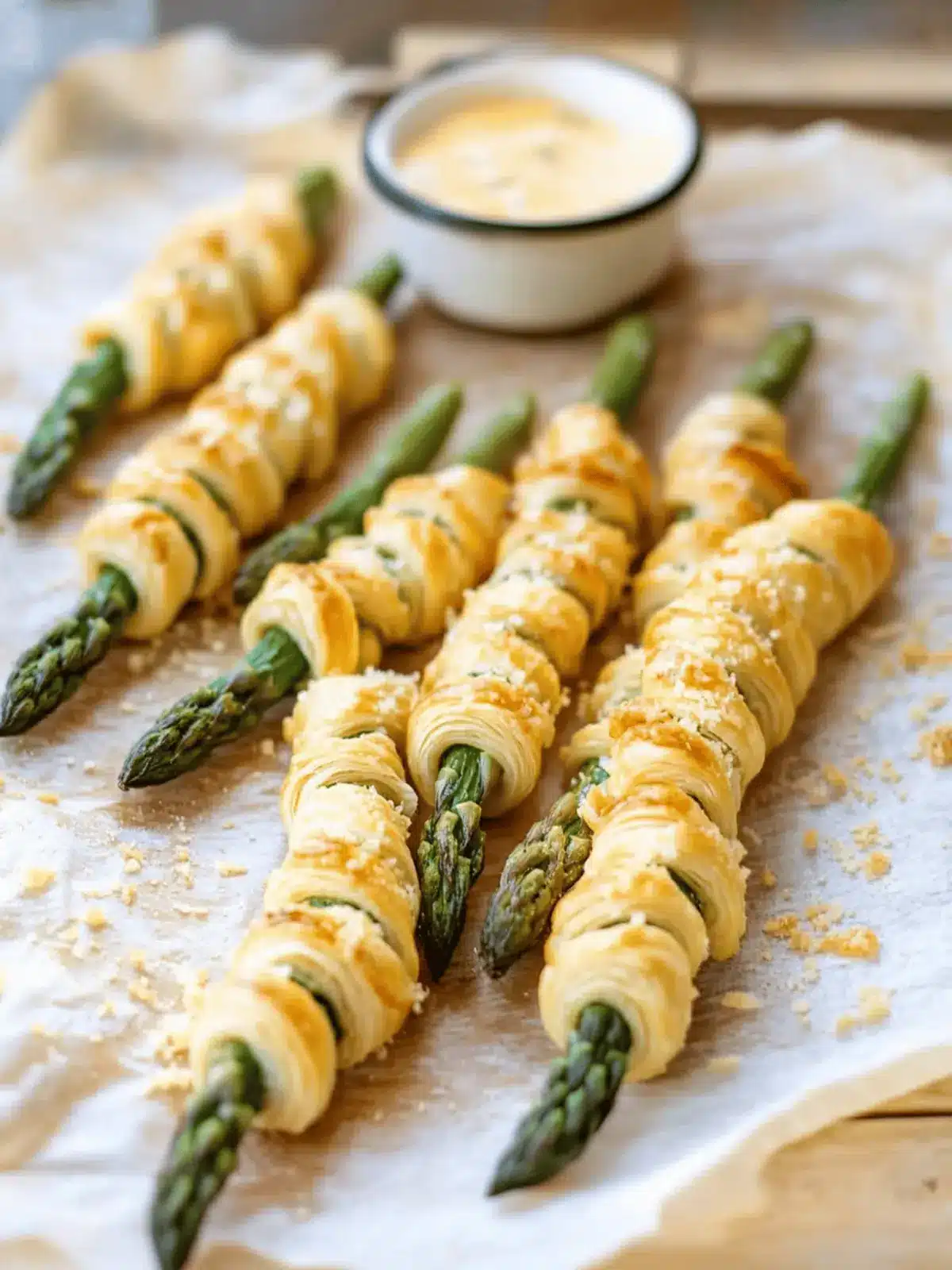 Parmesan Asparagus Pastry Twists That Wow Every Party 3 Parmesan Asparagus Pastry Twists