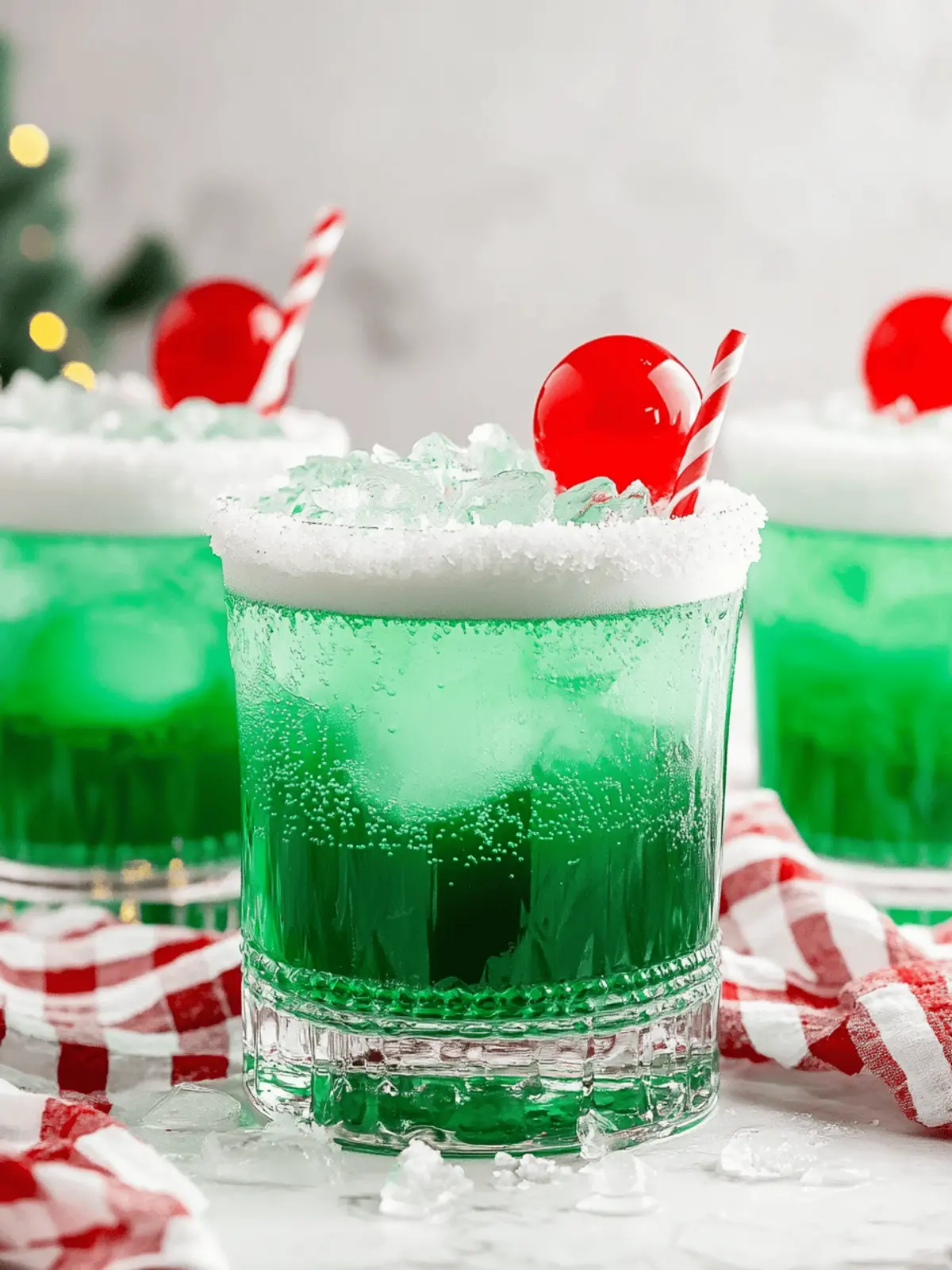 Festive Grinch Cocktail: A Sweet and Easy Holiday Treat 2 Grinch Cocktail