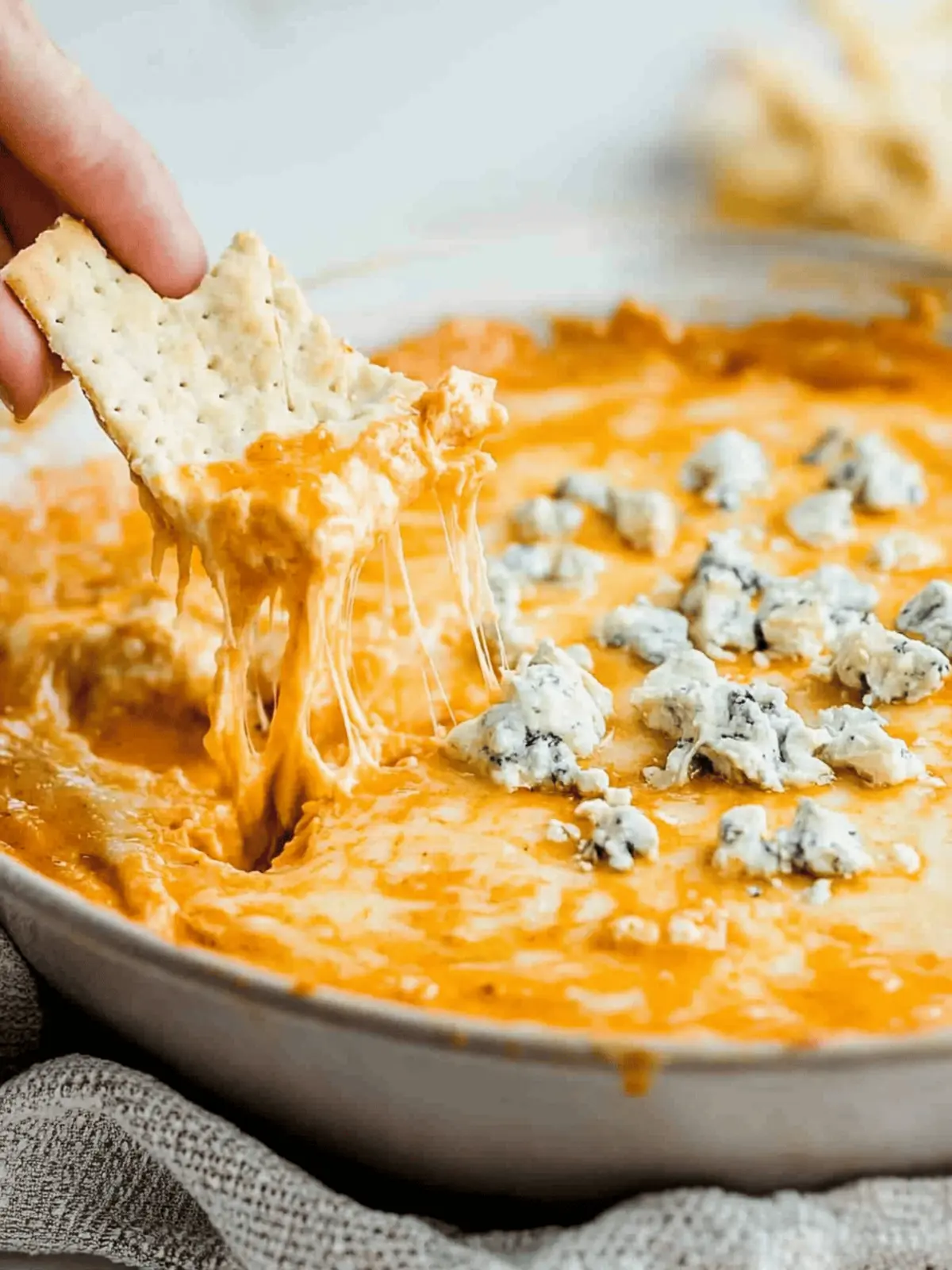 Savor Every Bite of Blue Cheese Buffalo Chicken Dip Delight 3 Blue Cheese Buffalo Chicken Dip