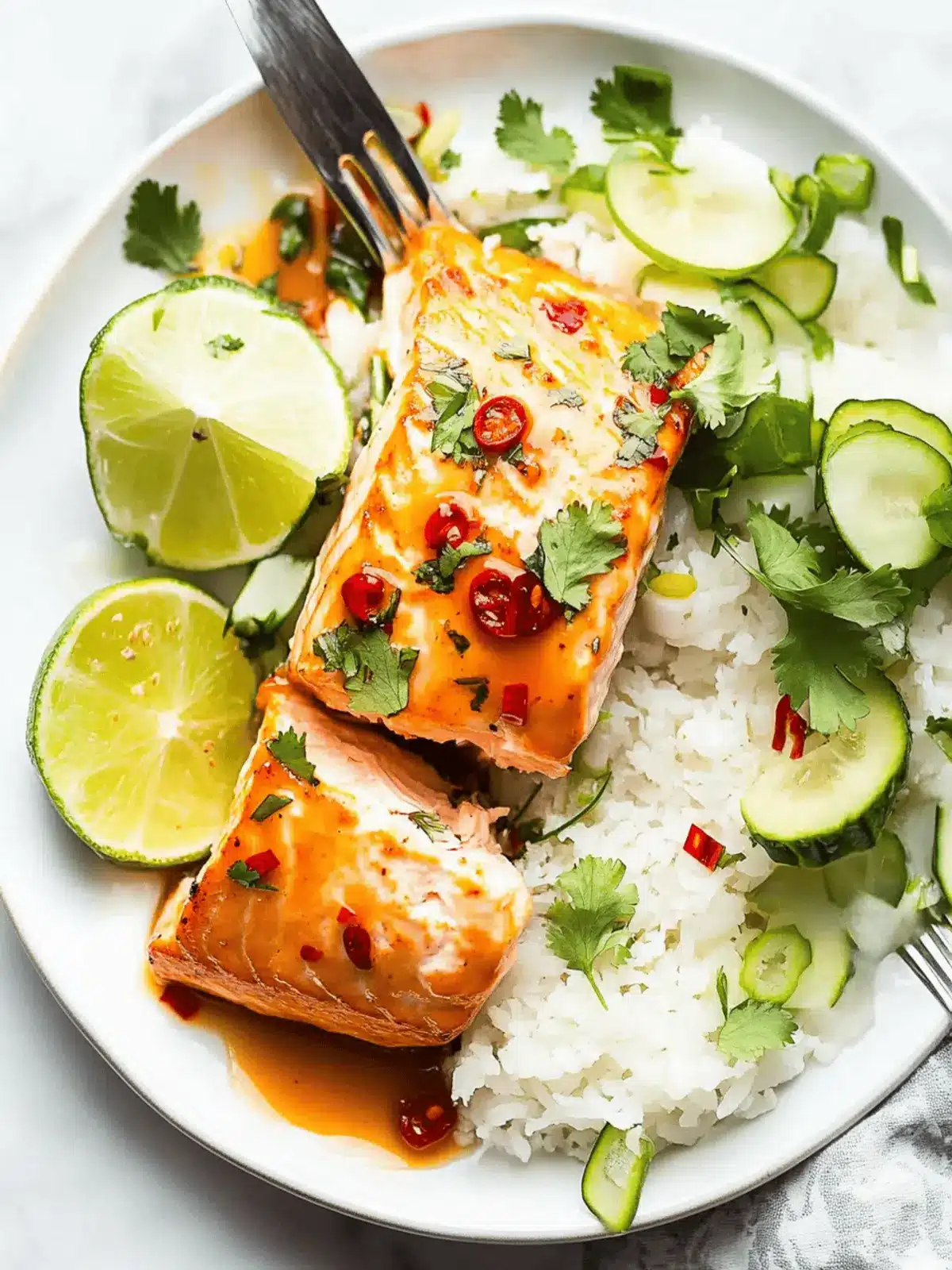 Sweet Chili Glazed Salmon for a Quick Flavorful Dinner 4 Sweet Chili Glazed Salmon