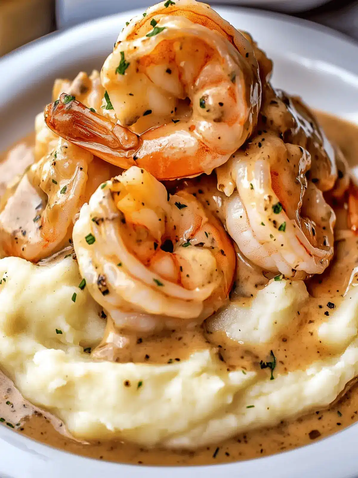Creamy Garlic Shrimp Over Mashed Potatoes for Easy Comfort Cooking 4 Creamy Garlic Shrimp Over Mashed Potatoes
