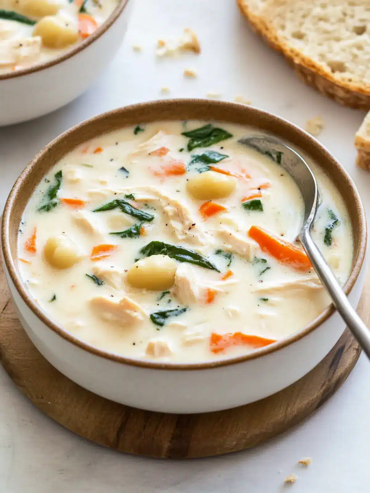 Creamy Chicken and Gnocchi Soup for Ultimate Cozy Nights 4 Creamy Chicken and Gnocchi Soup