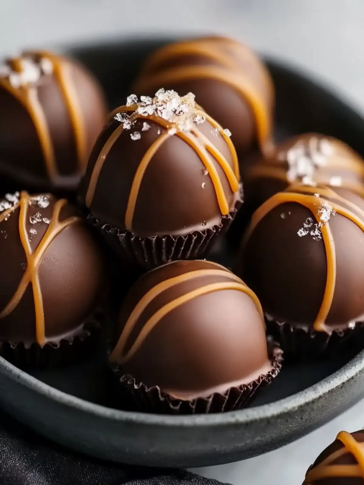 Sweeten Your Day with Salted Caramel Fudge Truffles 3 Salted Caramel Fudge Truffles