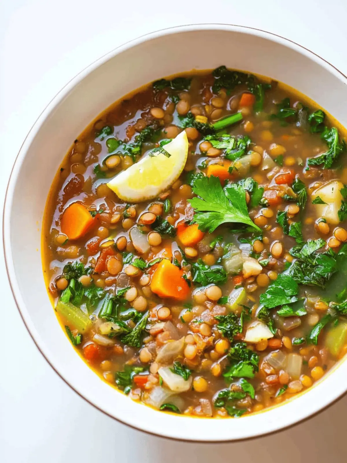 Wholesome Easy Lentil Vegetable Soup for Cozy Nights 3 Easy Lentil Vegetable Soup