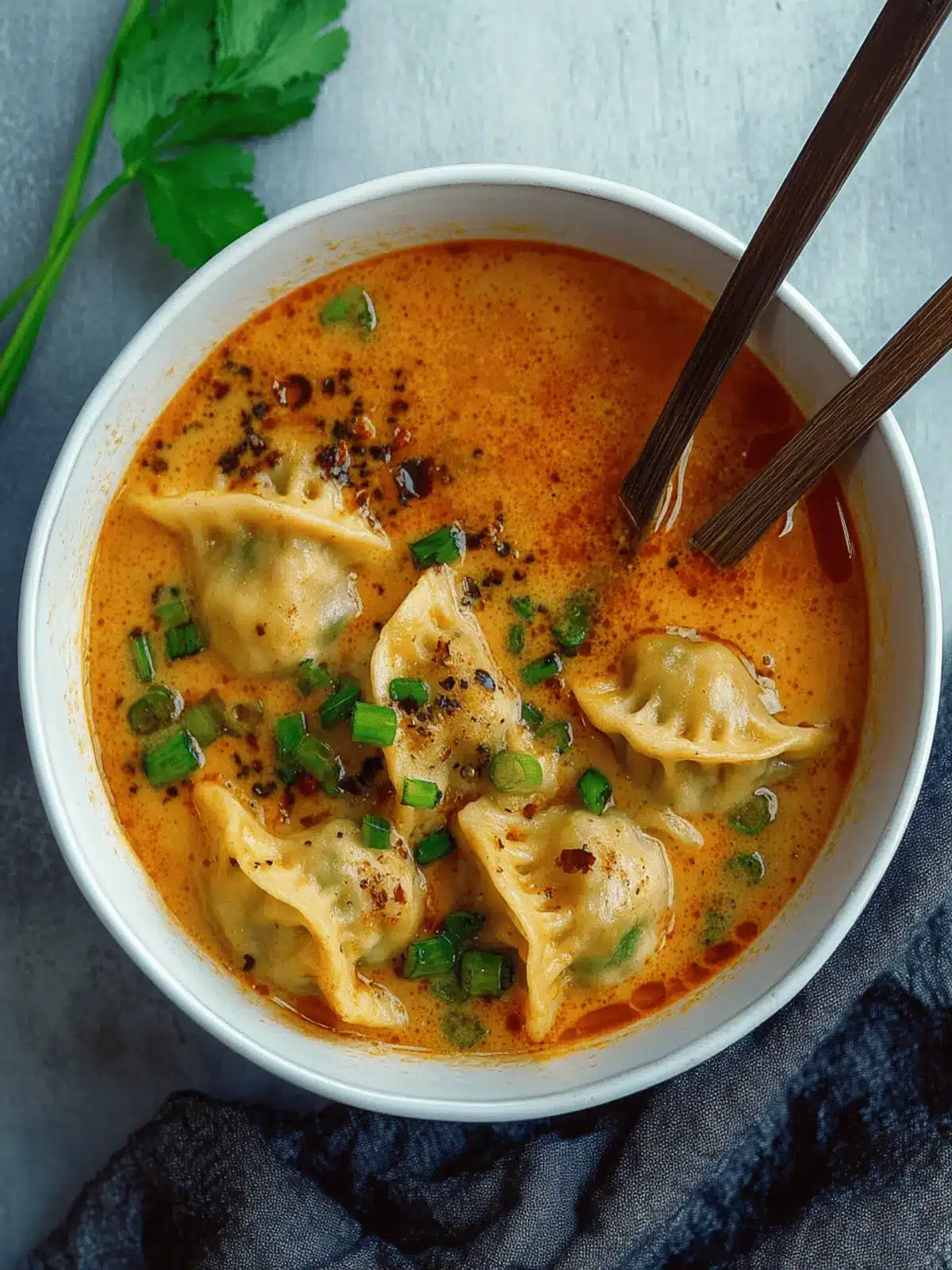 Savor Homemade Coconut Curry Soup with Dumplings Tonight 4 Coconut Curry Soup with Dumplings