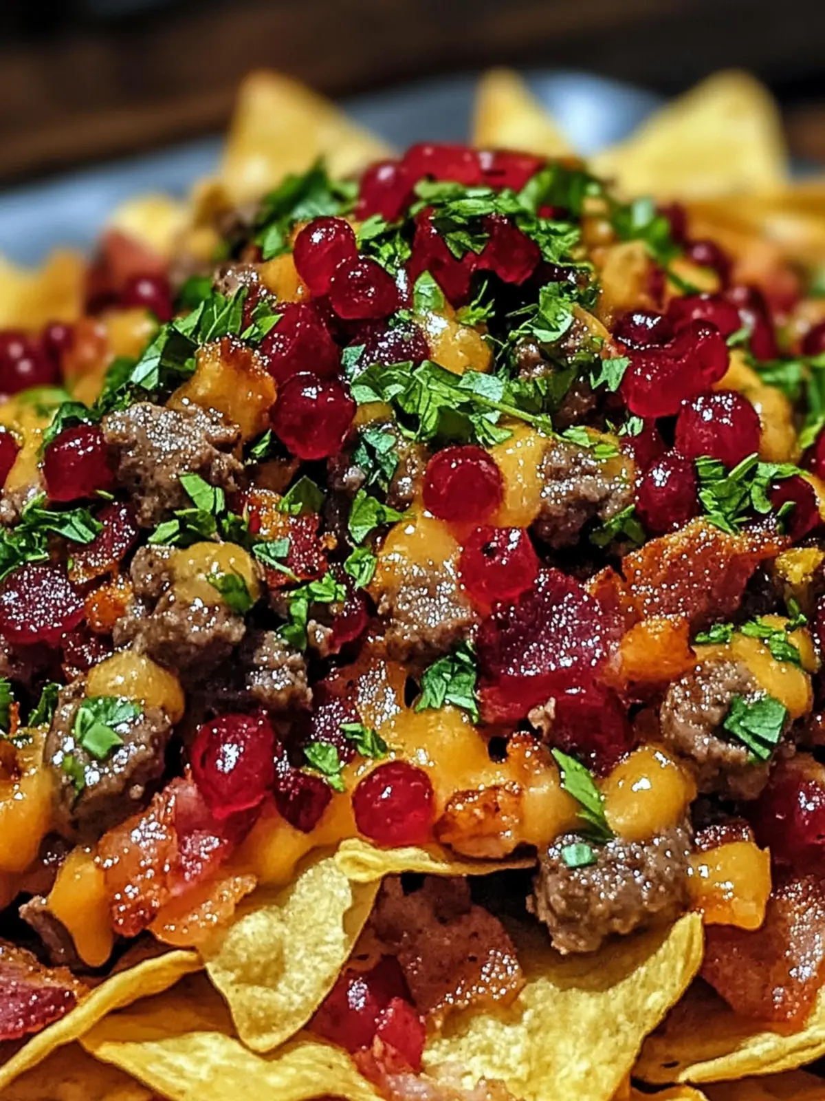 Delightful Christmas Nachos with Sausages and Bacon Bliss to Share 2 Christmas Nachos with Sausages and Bacon Bliss to Share