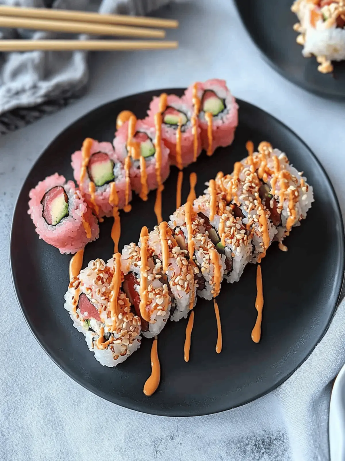 Pink Sushi Rolls: A Whimsical Twist for Any Celebration 2 Pink Sushi