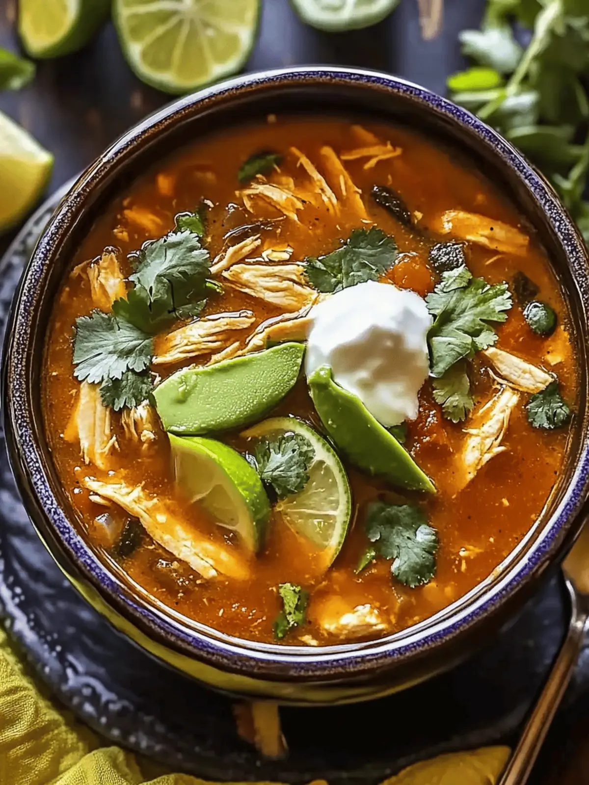 Comforting Poblano Chicken Tortilla Soup for Cozy Nights 2 Poblano Chicken Tortilla Soup