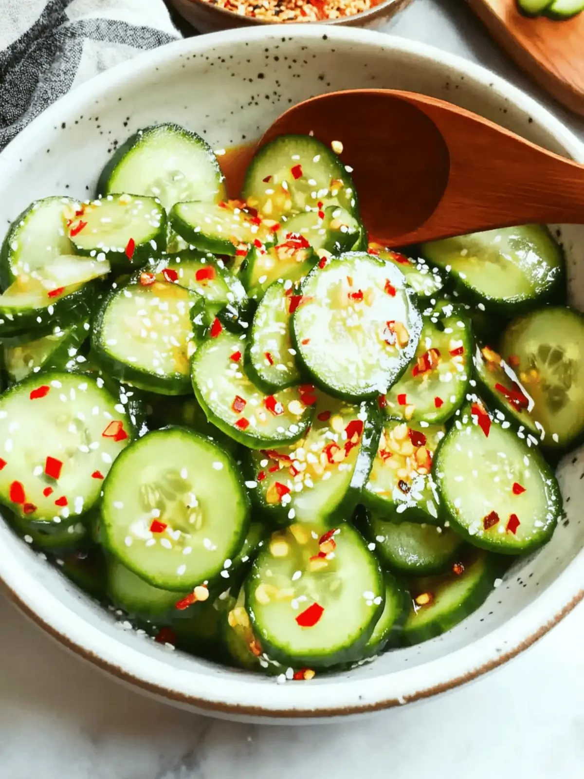 Delicious Asian Cucumber Salad: Refreshing & Guilt-Free Twist 3 Asian Cucumber Salad