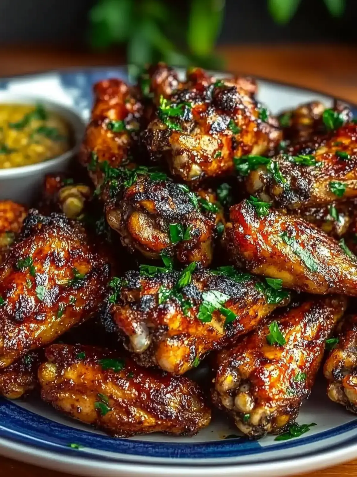 Cajun Garlic Chicken Wings Feast for Finger-Licking Goodness 4 Cajun Garlic Chicken Wings Feast