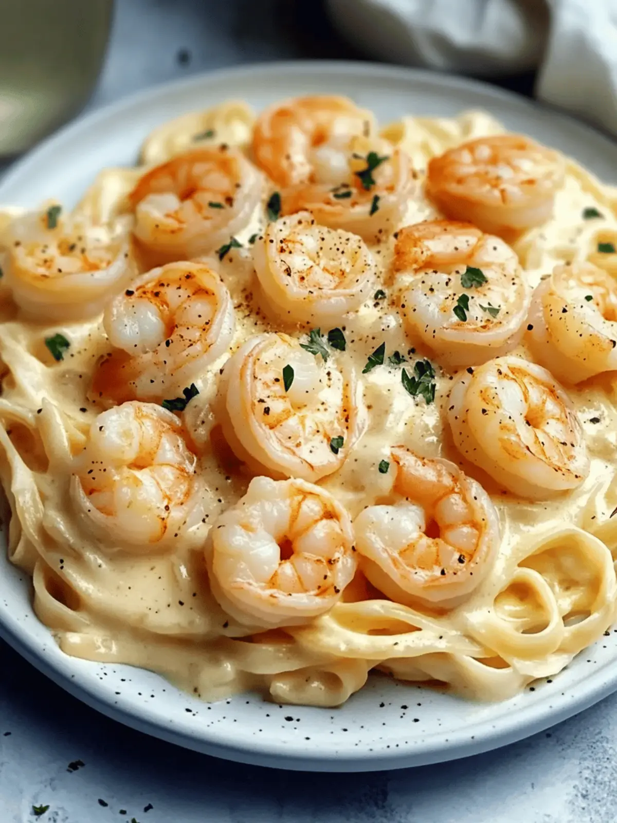 Savor Shrimp Alfredo: Easy, Creamy Pasta Perfection at Home 2 Shrimp Alfredo