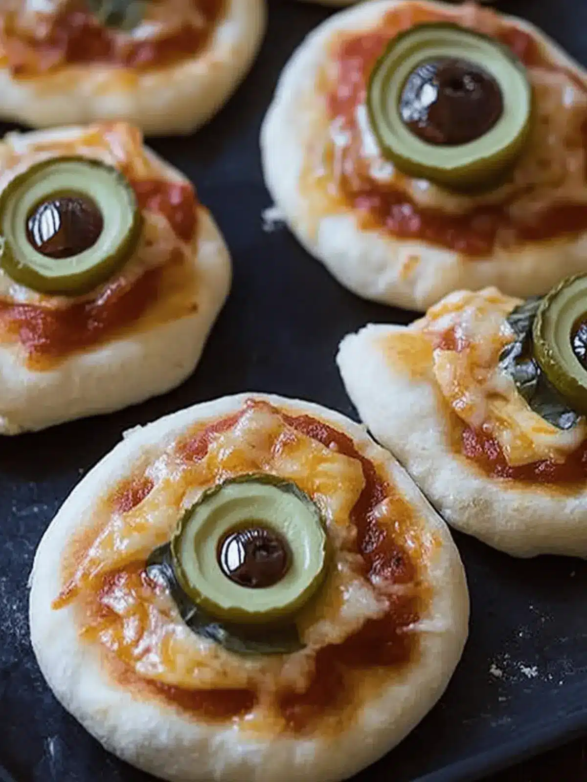 Monster Eyeball Pizza: A Spooky Delight for Halloween Fun 4 Monster Eyeball Pizza