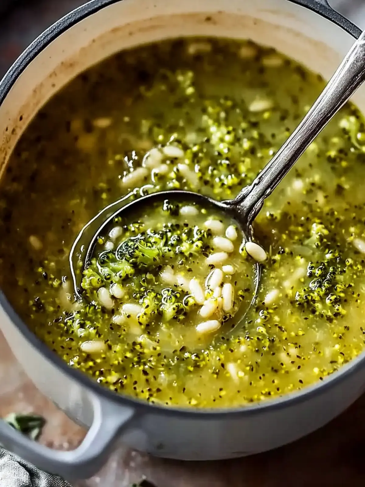 Warming Italian Broccoli Soup that Comforts in Every Spoonful 4 Warming Italian Broccoli Soup