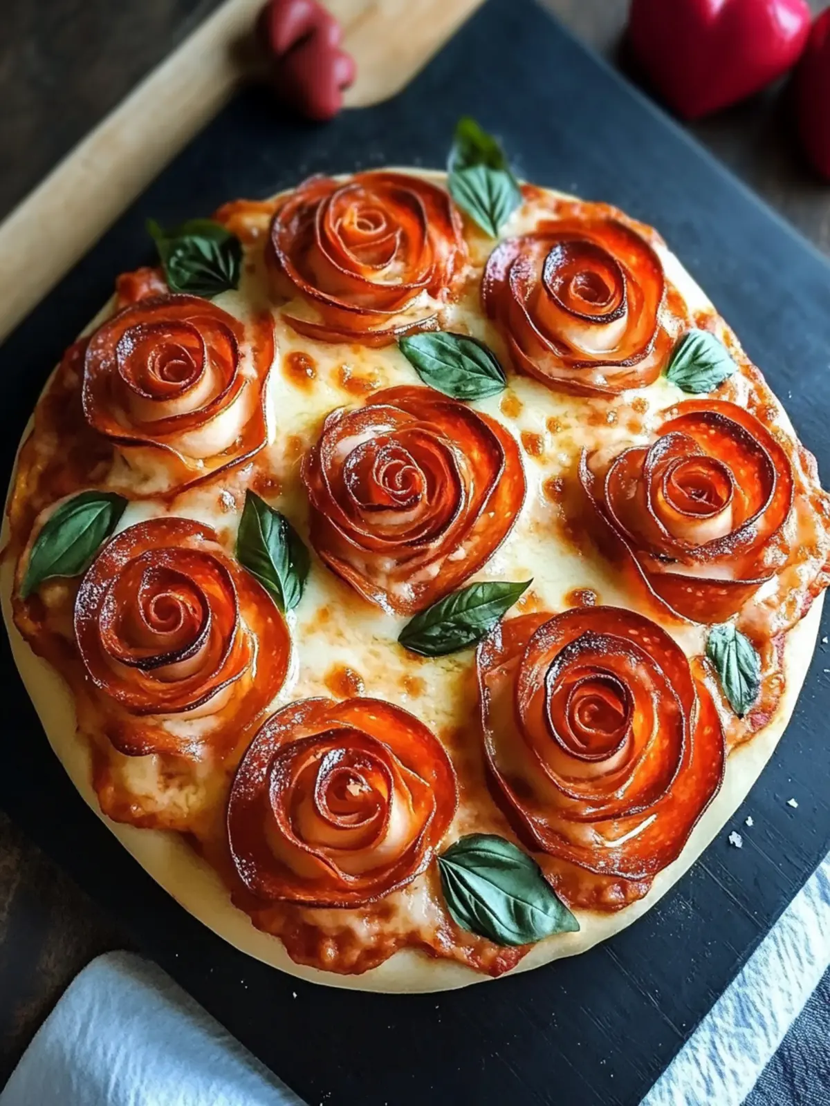 Easy Pizza Roses for Valentine's Day: A Romantic Dinner Treat 3 Easy Pizza Roses for Valentine s Day
