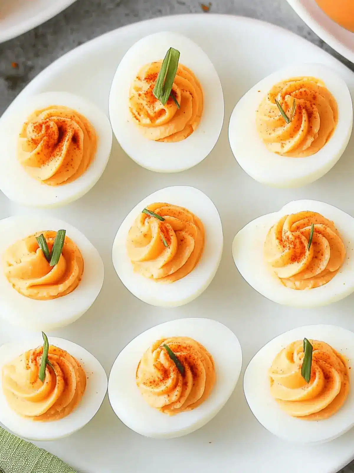 Pumpkin Deviled Eggs: Festive Fall Treats That Wow Guests 2 Pumpkin Deviled Eggs