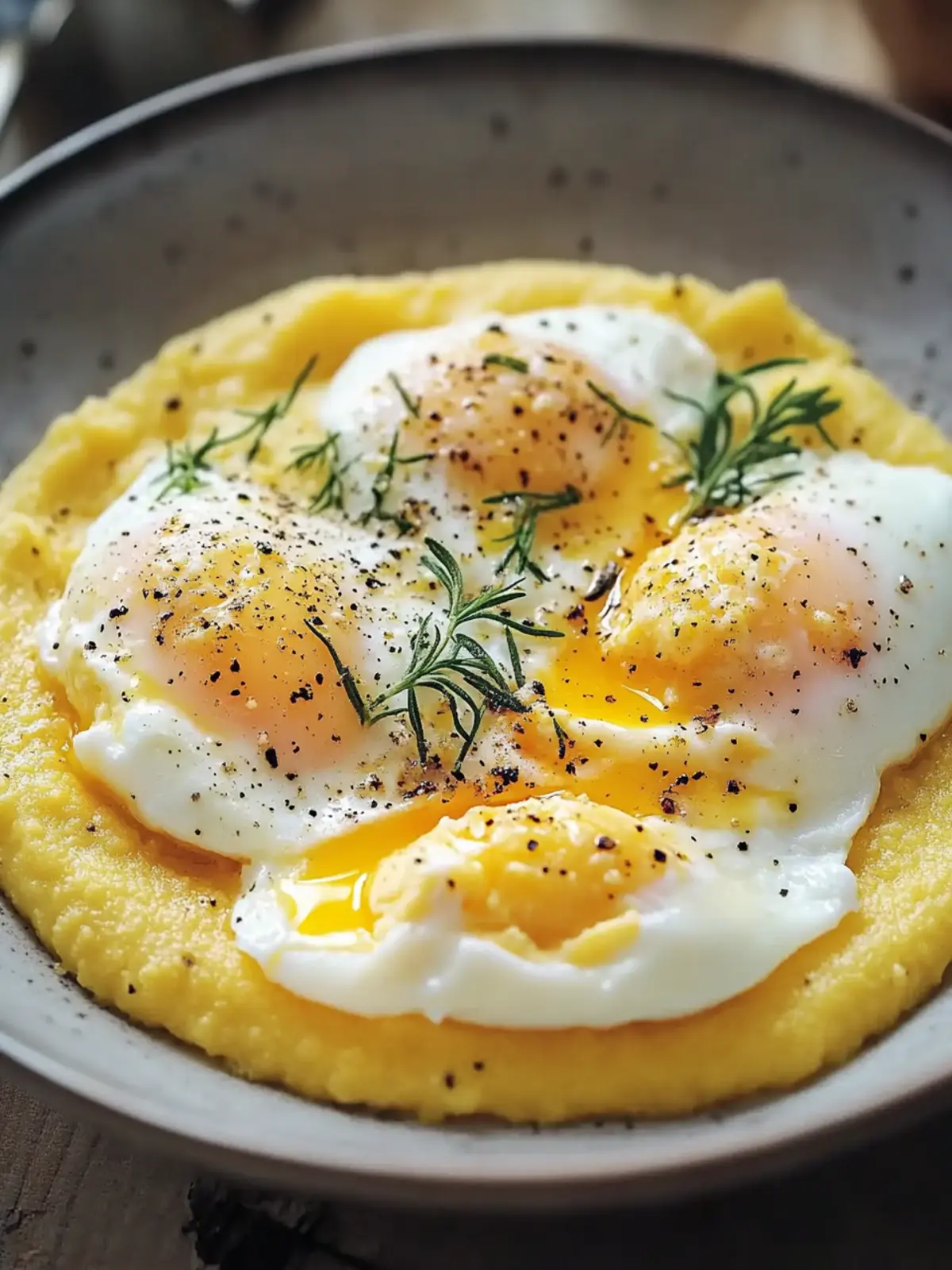 Creamy Polenta with Poached Eggs: Your New Comfort Food Gem 3 Creamy Polenta with Poached Eggs