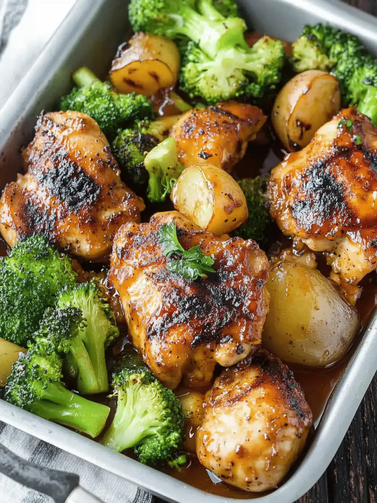 Grilled Honey Mustard Chicken and Broccoli Done Right 4 Grilled Honey Mustard Chicken and Broccoli.