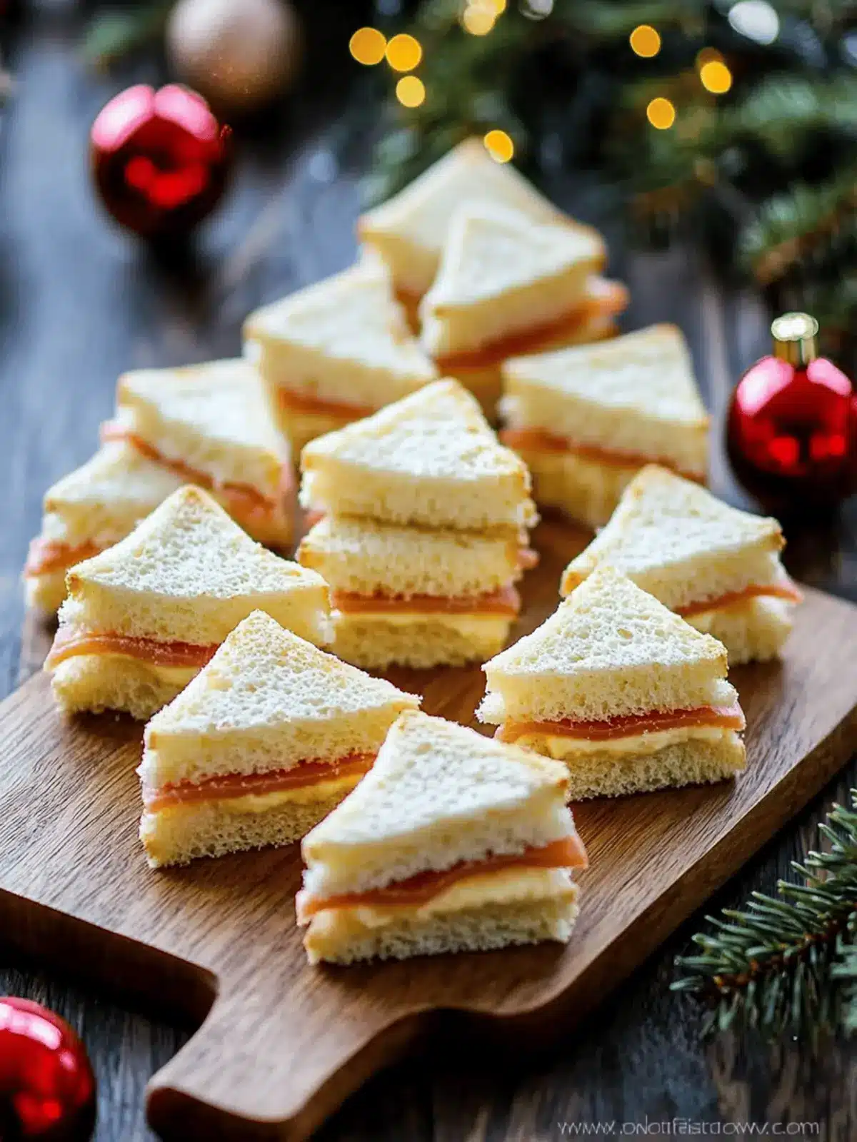 Festive Christmas Tree Sandwiches: Fun & Easy Holiday Treats 2 Christmas Tree Sandwiches
